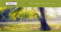 Desktop Screenshot of maplewoodbenefits.com